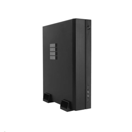 CHIEFTEC skříň Compact Series/mini ITX, IX-06B-120W, Black, 120W adaptér