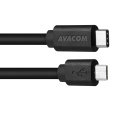 AVACOM datový a nabíjecí kabel USB Type-C - Micro USB, 100cm, černá