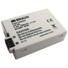 Braun akumulátor CANON LP-E8, 750mAh