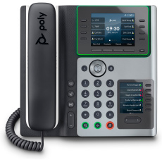 Poly Edge E400 IP Phone and PoE-enabled