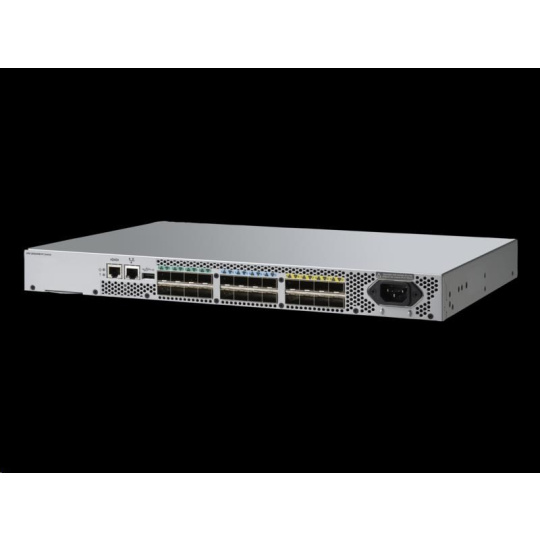 HPE SN3600B 32Gb 24/24 Power Pack+ 24-port 32Gb Short Wave SFP28 Fibre Channel Switch