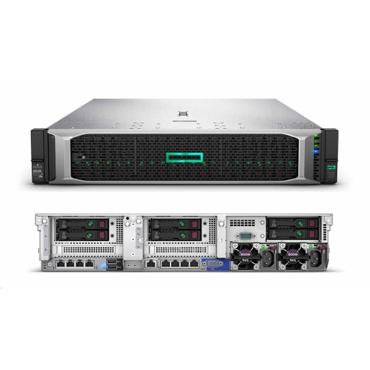 HPE PL DL380g10 4210R (2.4G/10C) 2x32G 2x480GB SSD MR416i-p/4G 8SFFBC 2x800Wtit 4x1GFLR NBD333 Windows Standard DaaS