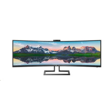 BAZAR - Philips MT VA LED 48,8" 499P9H/00 - VA panel,5120x1440,2xHDMI,DP,USB-C,RJ45,repro,nast vyska,webcam, posk obal