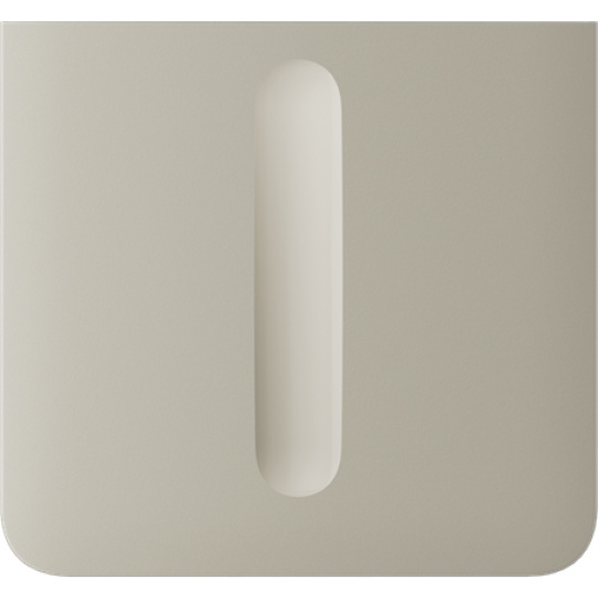 Ajax  SideButton (Dimmer) vertical - Boční kryt stmívatelného tlačítka, vertikální instalace, slonovinová kost