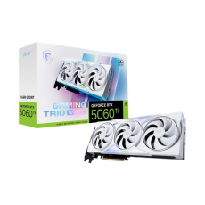 MSI VGA NVIDIA GeForce RTX 5060 Ti 16G GAMING TRIO OC WHITE, RTX 5060 Ti, 16GB GDDR7, 3xDP, 1xHDMI