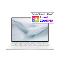 ASUS NTB Zenbook S 14 (UX5406AA-OLED081X), Ultra 9 386H, 14" 2880 x 1800, 32GB, 1TB SSD, Intel, W11 Pro, White