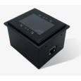 Newland 2D CMOS fixed mounted reader with flush glass front, w / data formatting & USB cable