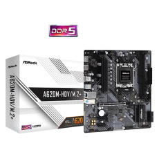 ASRock MB Sc AM5 A620M-HDV/M.2+, AMD A620, 2xDDR5, HDMI, DP