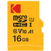 Kodak paměťová micro SD karta 16GB U1 V10 + adaptér