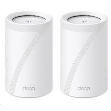 TP-Link Deco BE65(2-pack) WiFi7 Mesh(BE9300,2,4GHz/5GHz/6GHz,4x2,5GbELAN/WAN, 1xUSB3.0)