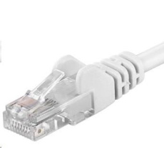 PREMIUMCORD Patch kabel UTP RJ45-RJ45 CAT5e 3m bílá