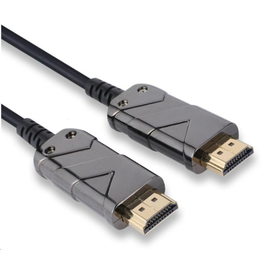 PREMIUMCORD Ultra High Speed HDMI 2.1 optický fiber kabel 8K@60Hz,zlacené 30m