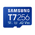 Samsung micro SD karta T7 -  256GB + USB adaptér