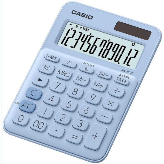 CASIO kalkulačka MS 20UC LB, Stolní kalkulátor