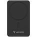 VERBATIM Powerbanka Charge 'n' Go Essentials, Magnetická, 10000 mAh, USB-C, Černá