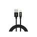 WG - Datový kabel Lightning na USB-A, 1 metr, černá