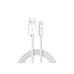 WG - Datový kabel Lightning MFI na USB-A, 2 metry, bílá