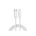 WG - Datový kabel Lightning MFi na Type-C, 2 metry, bílá