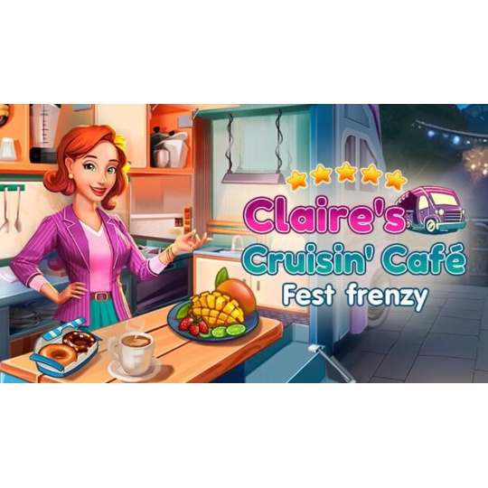 Claire's Cruisin' Cafe: Fest Frenzy (PC) klíč Steam