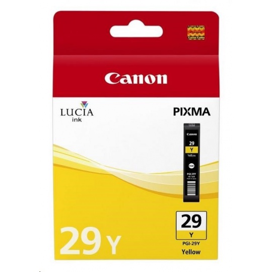 Canon CARTRIDGE PGI-29 Y žlutá pro PIXMA PRO-1 (1420 str.)