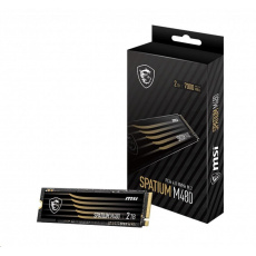 MSI SSD SPATIUM M480, 2TB, PCIe 4.0 NVMe M.2 MSI SSD SPATIUM M480, 2TB, PCIe 4.0 NVMe M.2