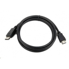 GEMBIRD Kabel propojovací DisplayPort - HDMI 1,8m (M/M) ROZBALENO