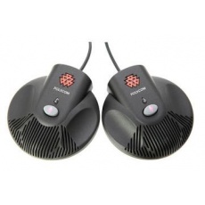 Polycom sada externích mikrofonů pro SoundStation 2 (2x modul s mikrofony, tlačítko mute s LED indikací) Polycom sada externích mikrofonů pro SoundStation 2 (2x modul s mikrofony, tlačítko mute s LED indikací)