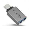 AXAGON RUCM-AFA, redukce USB-C (M) -> USB-A (F), USB 3.2 Gen 2, 3A, ALU