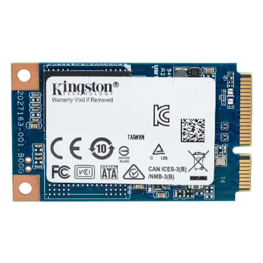 Kingston SSD Industrial 512GB SATA mSATA (R:550, W:510MB/s) Kingston SSD Industrial 512GB SATA mSATA (R:550, W:510MB/s)