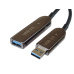 PREMIUMCORD Kabel USB3.0 + 2.0 prodlužovací optický AOC kabel A/Male - A/Female 30m