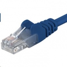 PREMIUMCORD Patch kabel UTP RJ45-RJ45 CAT5e 1.5m modrá