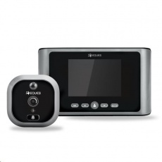 Eques GREETER PLUS (Gray) - digitální dveřní kukátko Eques GREETER PLUS (Gray) - digitální dveřní kukátko