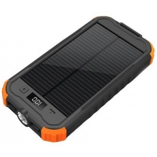 Viking solární outdoorová power banka CHARLIE II 12000mAh, černo-oranžová Viking solární outdoorová power banka CHARLIE II 12000mAh, černo-oranžová
