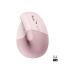 Logitech Lift Vertical Ergonomic Mouse for Business, Pink