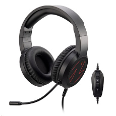 Acer sluchátka NITRO GAMING HEADSET 310 (NHW310),herní,audio kontrol box,20KHz,ENC,Black