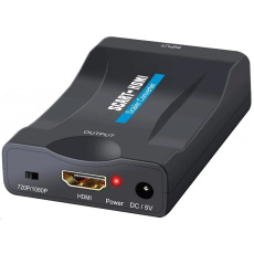 BAZAR - WG - Audio video konvertor SCART na HDMI, černá - Poškozený obal (Komplet) BAZAR - WG - Audio video konvertor SCART na HDMI, černá - Poškozený obal (Komplet)