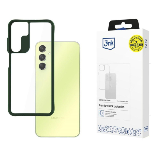 3mk Satin Armor Case+ Green pro Samsung Galaxy A25 5G