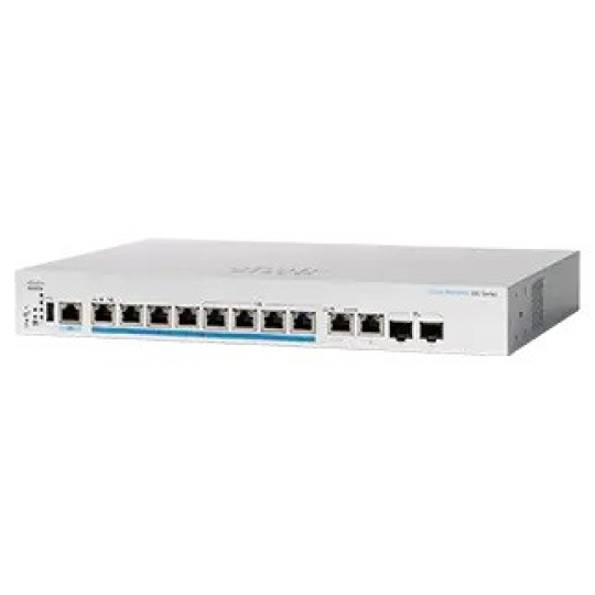 Cisco switch CBS350-8MP-2X-EU (8x2,5GbE,2x10GbE/SFP+ combo,8xPoE+,4xPoE++,240W) - REFRESH