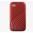 SanDisk WD My Passport SSD externí 2TB , USB-C 3.2 ,1050/1000MB/s R/W PC & Mac ,Red