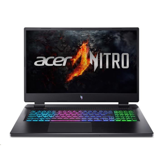 ACER NTB Nitro 17 (AN17-42-R9FK),R7-8845HS,17.3"QHD,32GB,1TB SSD,RTX 4060,W11H,Black