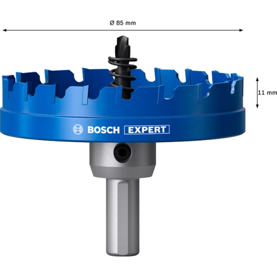 Bosch děrovka EXPERT Sheet Metal 85 mm