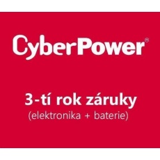 CyberPower 3. rok záruky pro BU650E-FR, UT650EG-FR, UT650EG