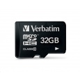 VERBATIM MicroSDHC karta 32GB Premium, U1