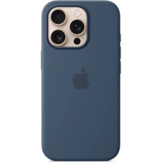 APPLE iPhone 16 Pro Silicone Case with MagSafe - Denim APPLE iPhone 16 Pro Silicone Case with MagSafe - Denim