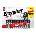 Energizer LR03/12 Max AAA 8+4 zdarma