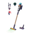 Dyson Gen5detect Absolute pruská modrá/měděná, tyčový vysavač, akumulátorový, 280 AW, HEPA filtr, LED displej