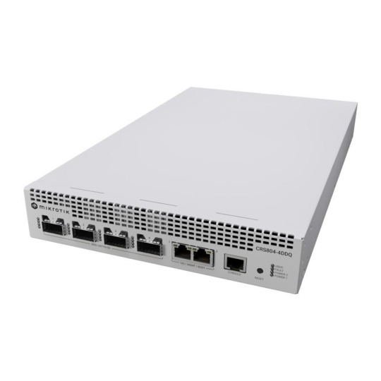 MikroTik CRS804-4DDQ-hRM 400GB Cloud Router Switch CRS804 DDQ