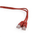 GEMBIRD kabel patchcord Cat5e UTP 0,5m, červený