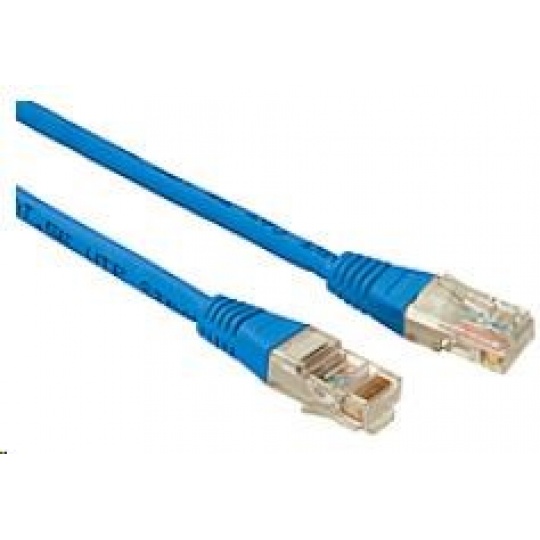 Solarix Patch kabel CAT5E UTP PVC 3m modrý non-snag-proof C5E-155BU-3MB