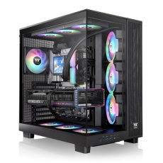 THERMAL TAKE Case View 380 XL TG ARGB, ATX, Průhledná bočnice, 4x 120mm ARGB Fan, černá THERMAL TAKE Case View 380 XL TG ARGB, ATX, Průhledná bočnice, 4x 120mm ARGB Fan, černá
